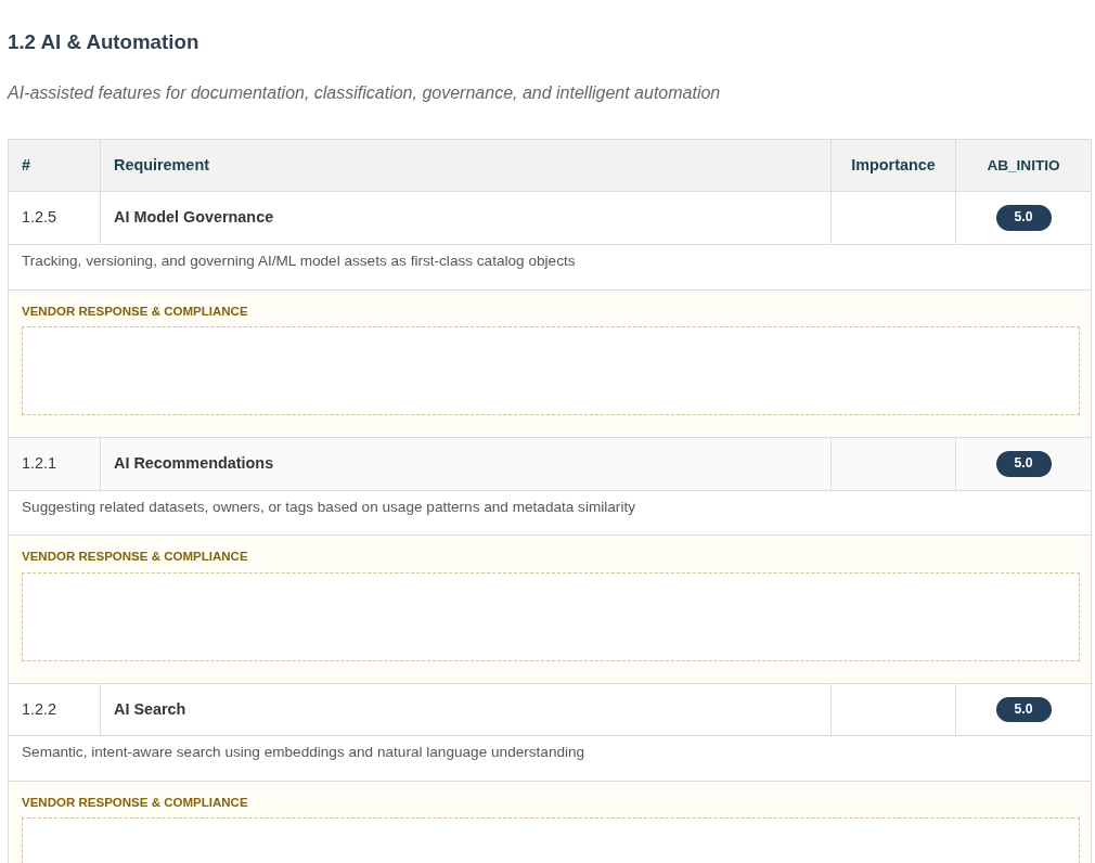 RFP External Output snippet